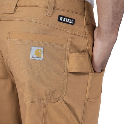 Tan work pants from Carhartt for country clothing, hunting, and outdoor gear