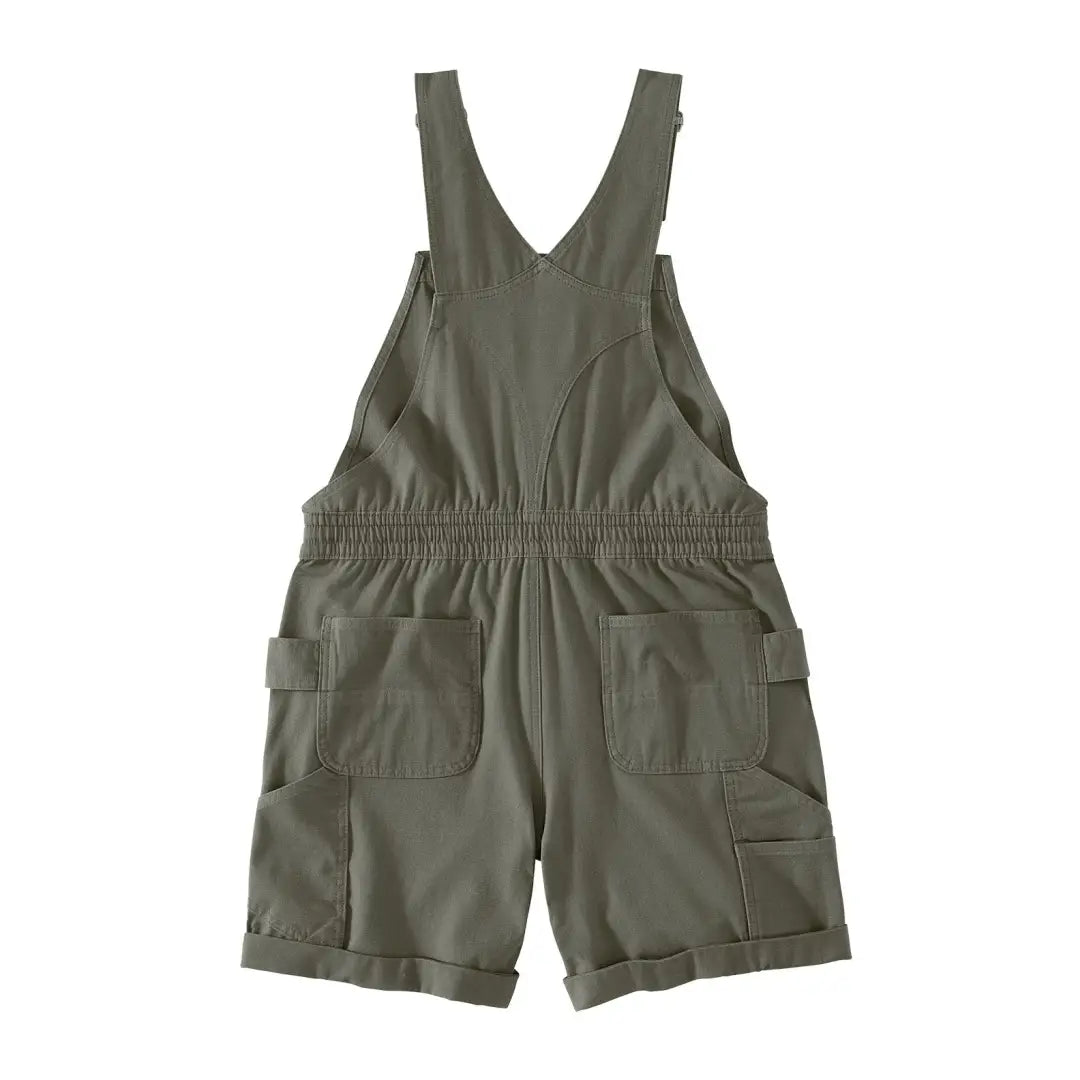 Carhartt womens olive green Force Ripstop Shortall for outdoors hunting