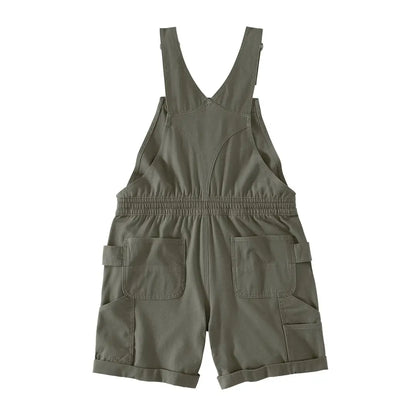 Carhartt womens olive green Force Ripstop Shortall for outdoors hunting