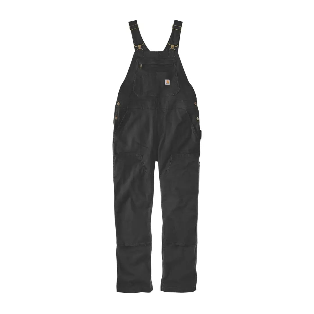 Black work overalls for women loose fit country clothing hunting Carhartt Canvas Bib Overall