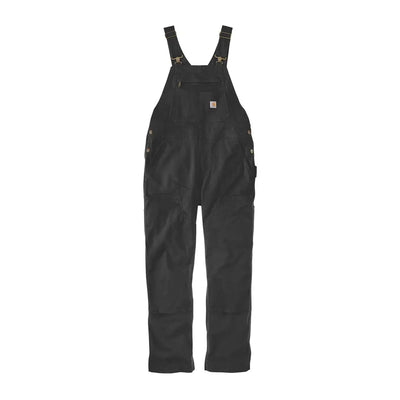 Black work overalls for women loose fit country clothing hunting Carhartt Canvas Bib Overall