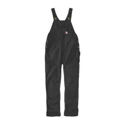 Black work overalls for women loose fit country clothing hunting Carhartt Canvas Bib Overall