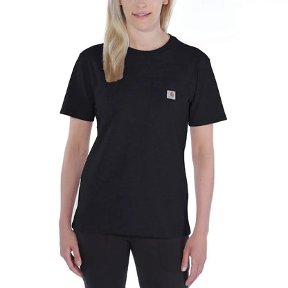 Black Carhartt t-shirt perfect for country clothing and outdoor adventures
