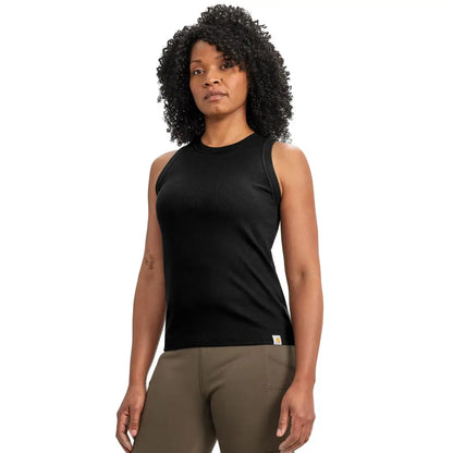 Carhartt womens fitted ribbed tank for country clothing outdoors
