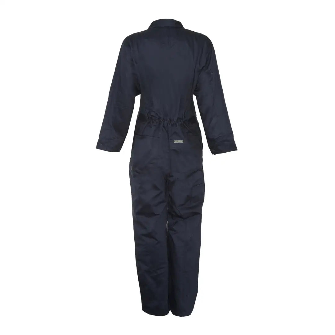 Navy blue Champion Boilersuit with zipper front, perfect for country clothing or hunting