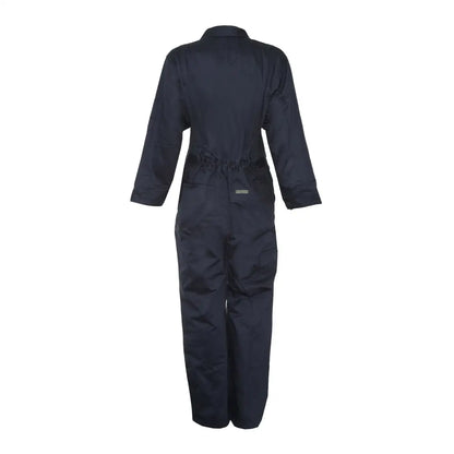 Navy blue Champion Boilersuit with zipper front, perfect for country clothing or hunting