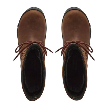 Pair of brown leather tall boots from Chatham Cheltenham Ladies Waterproof collection
