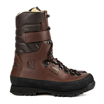Brown leather Dedito Haakan Waterproof Boots for country clothing and outdoor hunting