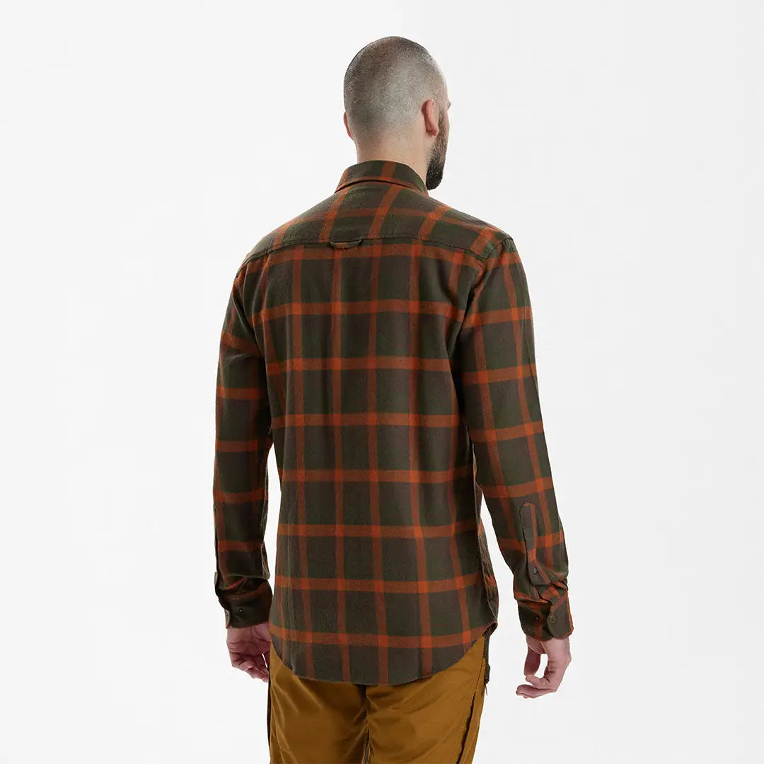 Plaid flannel Deerhunter Ethan Shirt perfect for a stylish and cozy look