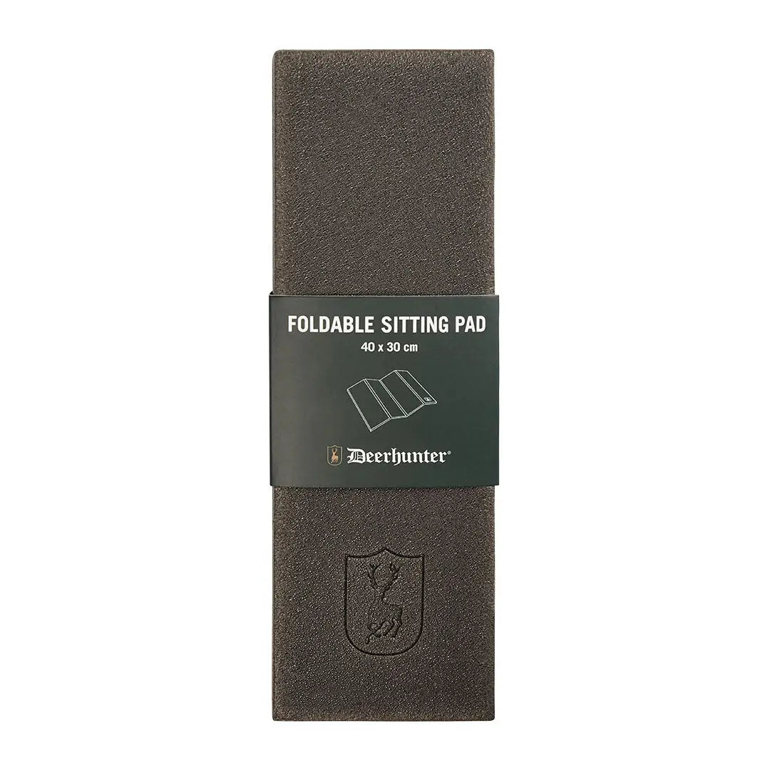 Deerhunter Foldable Sitting Pad in dark color, portable foldable sitting pad for comfort