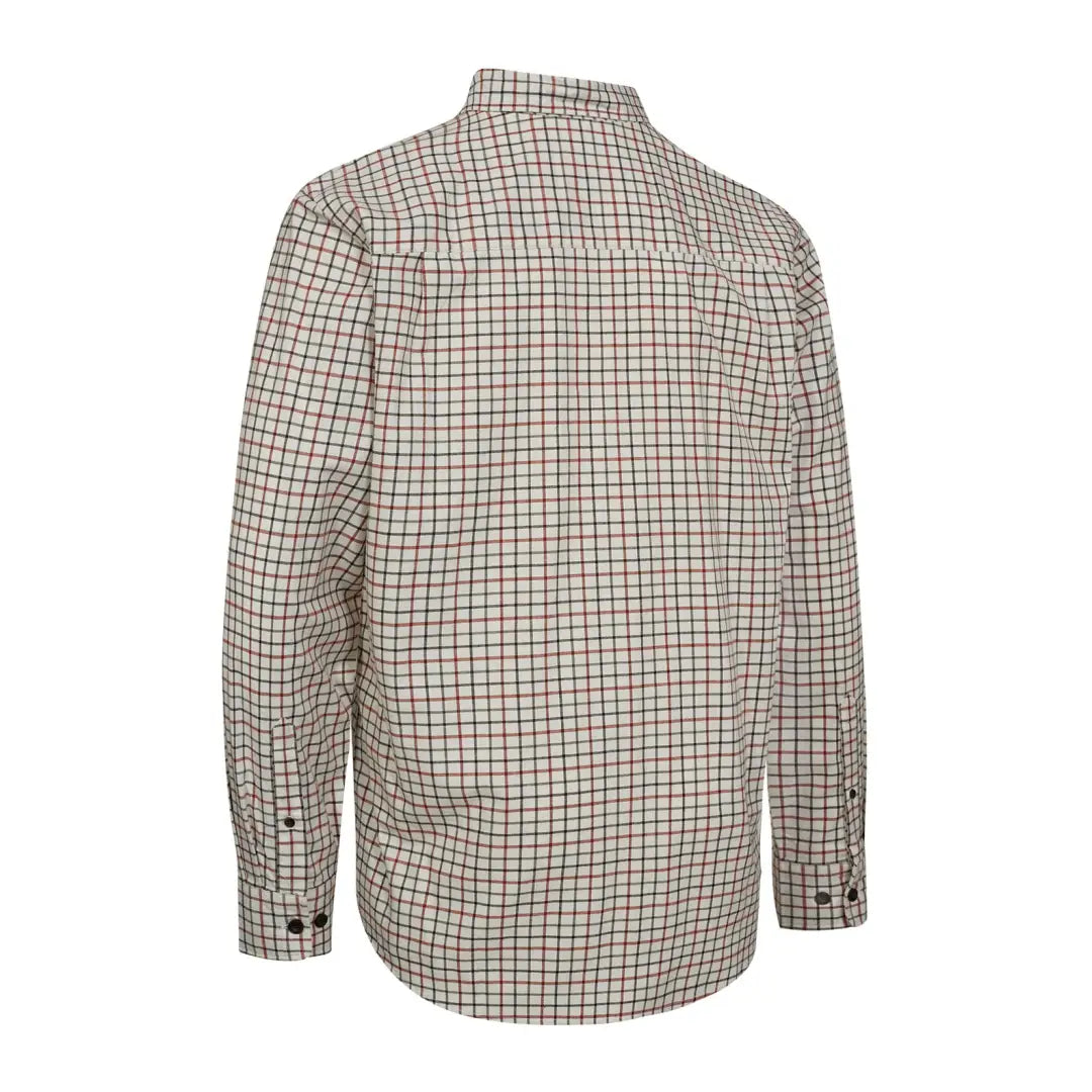 Checkered long-sleeved Deerhunter Gavin Shirt perfect for country clothing and outdoor hunting