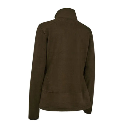 Olive green fleece jacket from Deerhunter Lady Muflon Pro for country clothing and hunting adventures