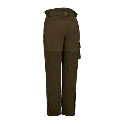 Olive green cargo pants from Deerhunter Lady Muflon Pro winter trousers for hunting and country wear