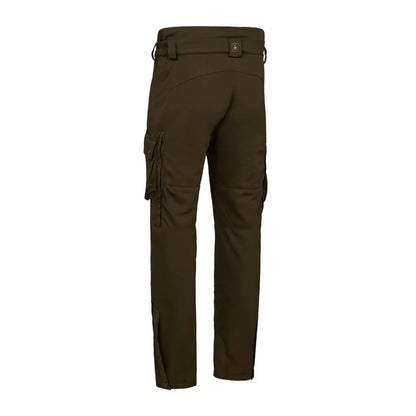 Olive green Deerhunter Muflon Pro Trousers cargo pants for outdoor adventures