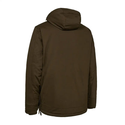 Olive green Deerhunter Muflon Pro Winter Jacket hoodie style perfect for winter warmth