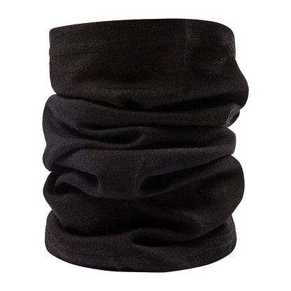 Black fleece Deerhunter Quinn Merino Neck Tube perfect for warmth and comfort outdoors