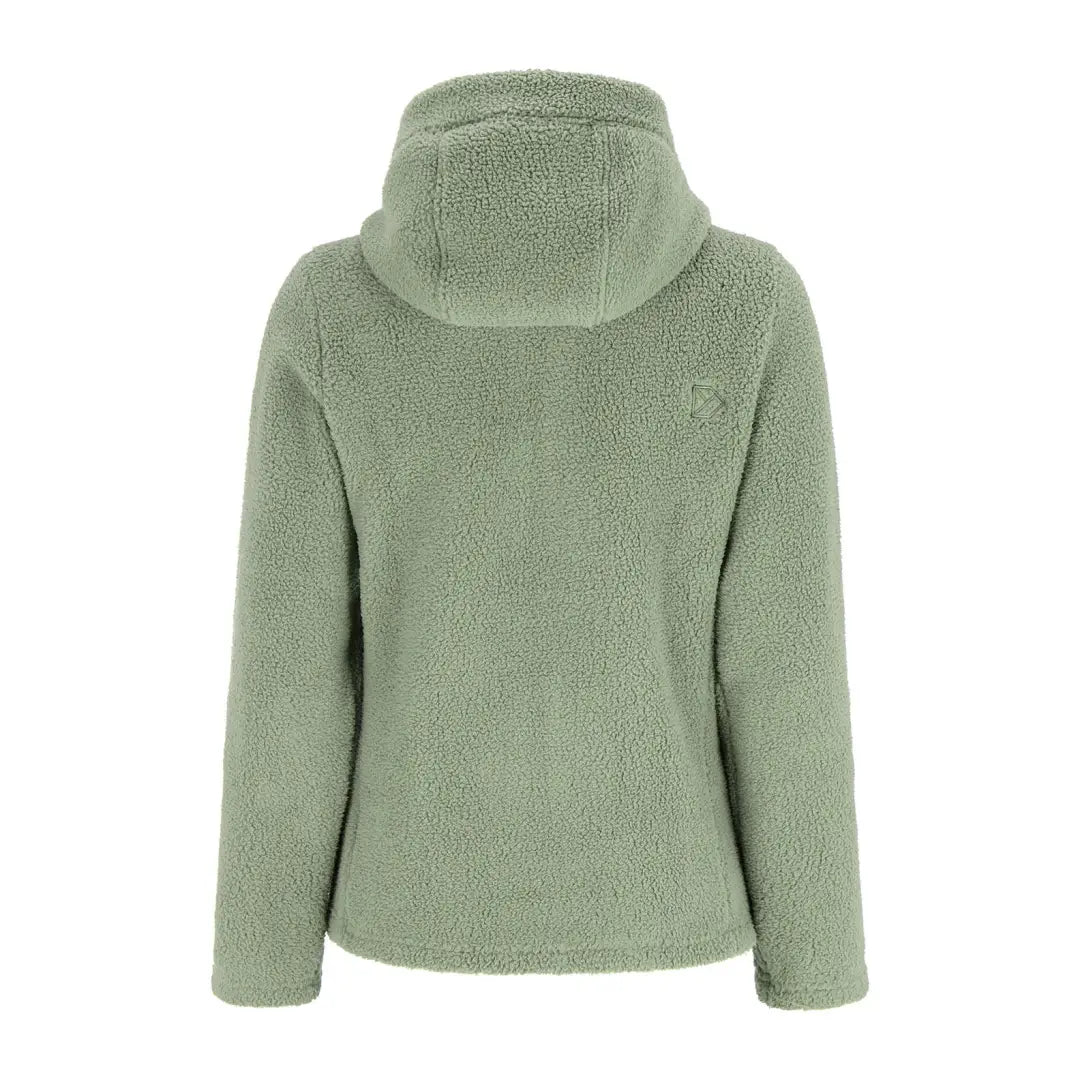 Green fitted fleece jacket, Didriksons Anniken 2 Womens Full Zip Fleece, perfect for layering