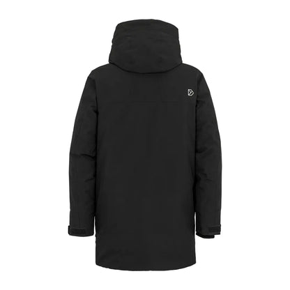 Stylish Black Hooded Winter Coat for Chilly Days - Didriksons Drew Parka 8