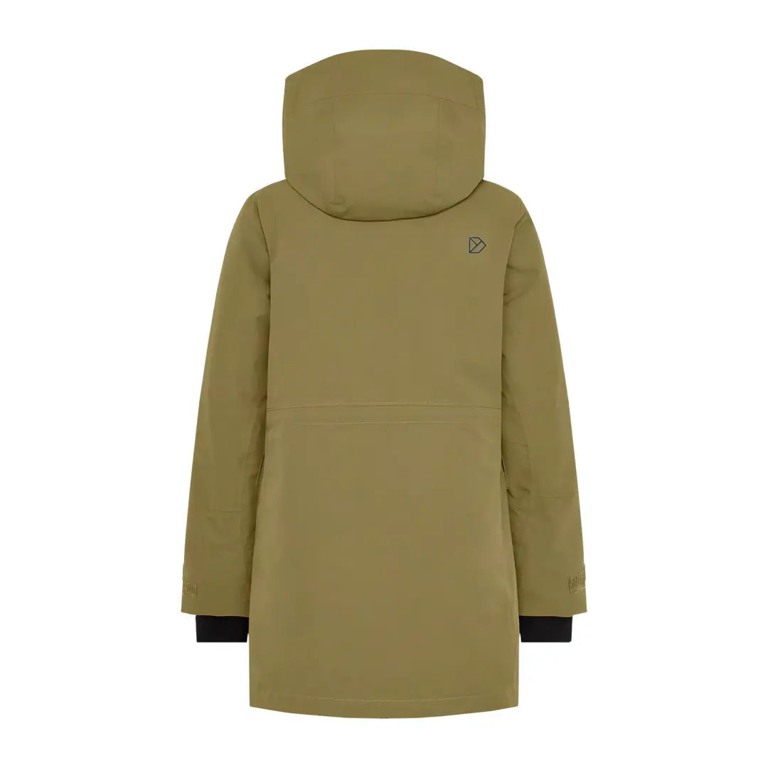 Olive green Didriksons Harriet womens parka perfect for country clothing and hunting trips