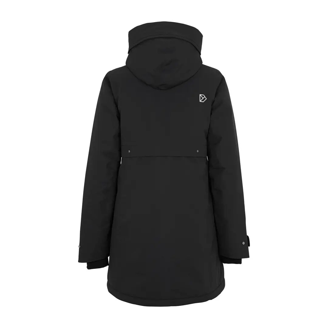 Black Didriksons Helle Womens Parka perfect for country clothing and outdoor hunting trips