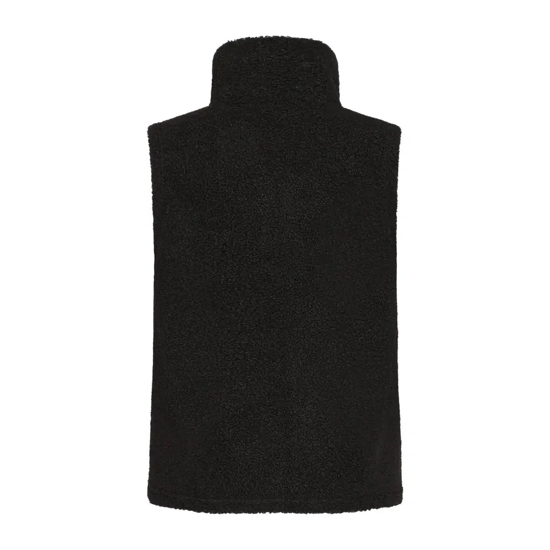 Black fleece vest from Didriksons Kiana, perfect for country clothing and outdoor adventures