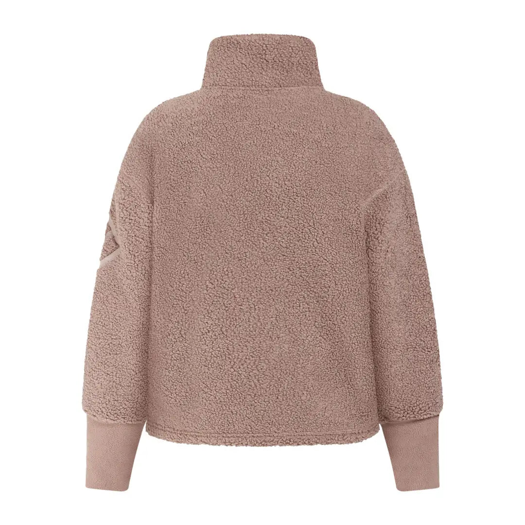 Dusty pink Didriksons Mella 3 fleece for winter snow country clothing and hunting trips