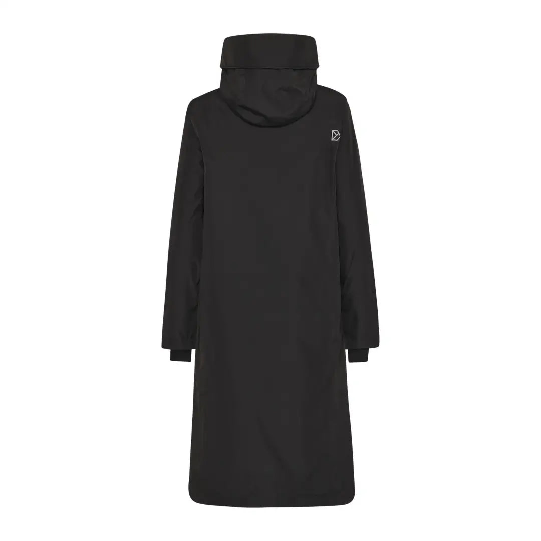 Black waterproof Didriksons Selina Womens Parka for country clothing and outdoor adventures