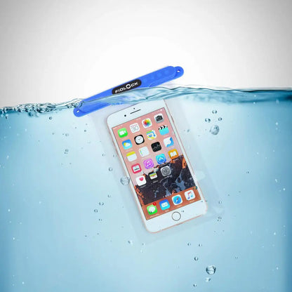 Waterproofed smartphone in a Fidlock Medi Dry Bag for ultimate protection on the go