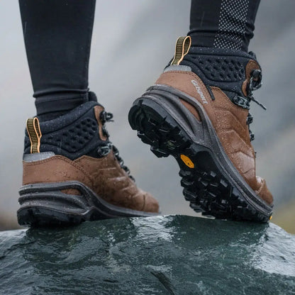 Brown leather Grisport Lady Lynx Boot, the perfect companion for all your hiking adventures