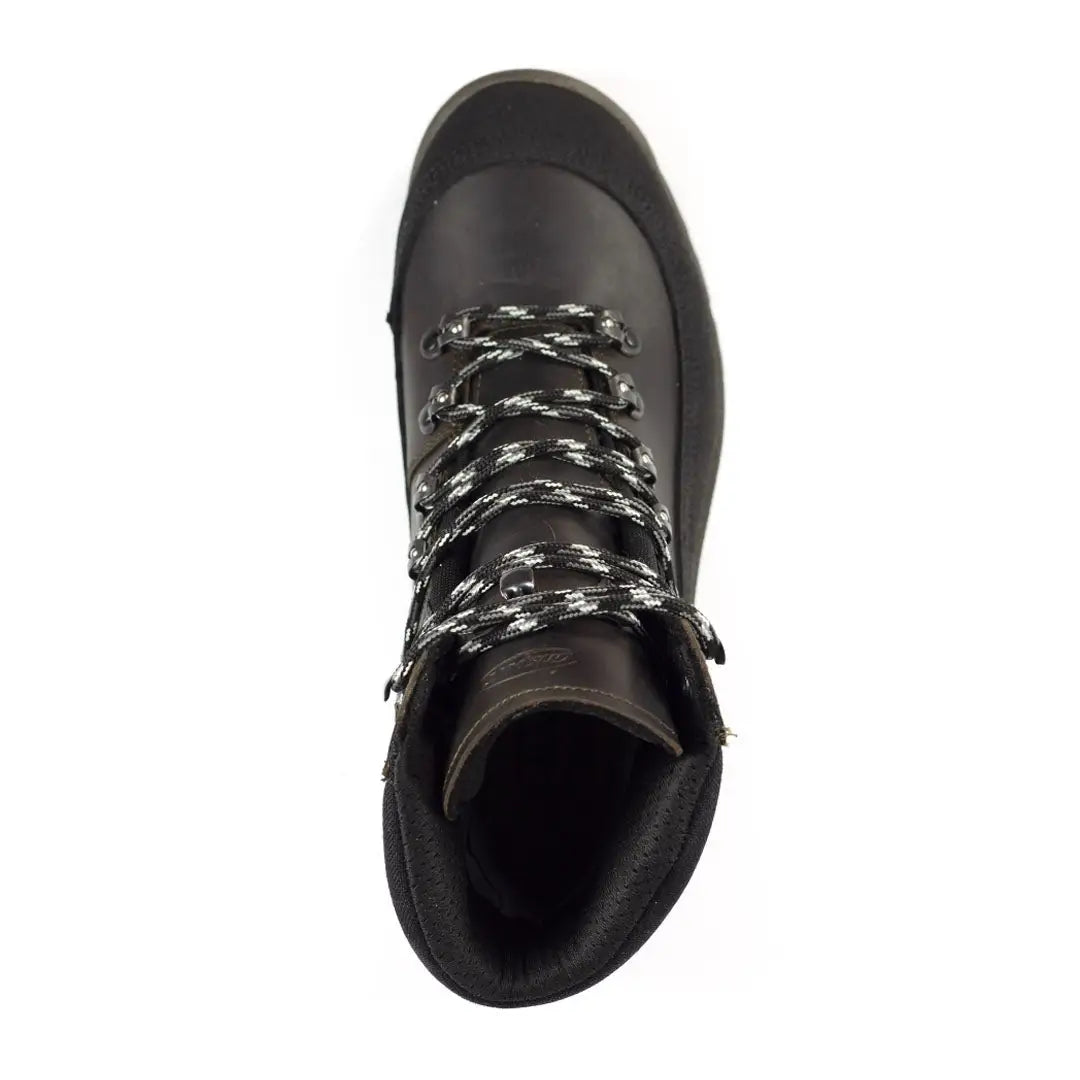 Black leather hiking boot from Grisport Overland, perfect for country clothing and outdoors