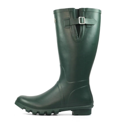 Green rubber rain boot from the Grisport Petersfield II collection