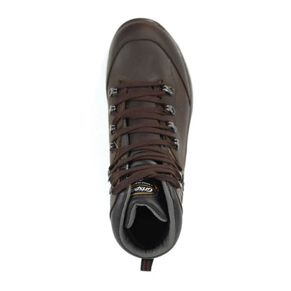 Brown leather Grisport Snowdon hiking boot perfect for your country clothing adventures