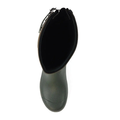 Olive green rain boot from Grisport Stream II, perfect for country clothing and outdoors