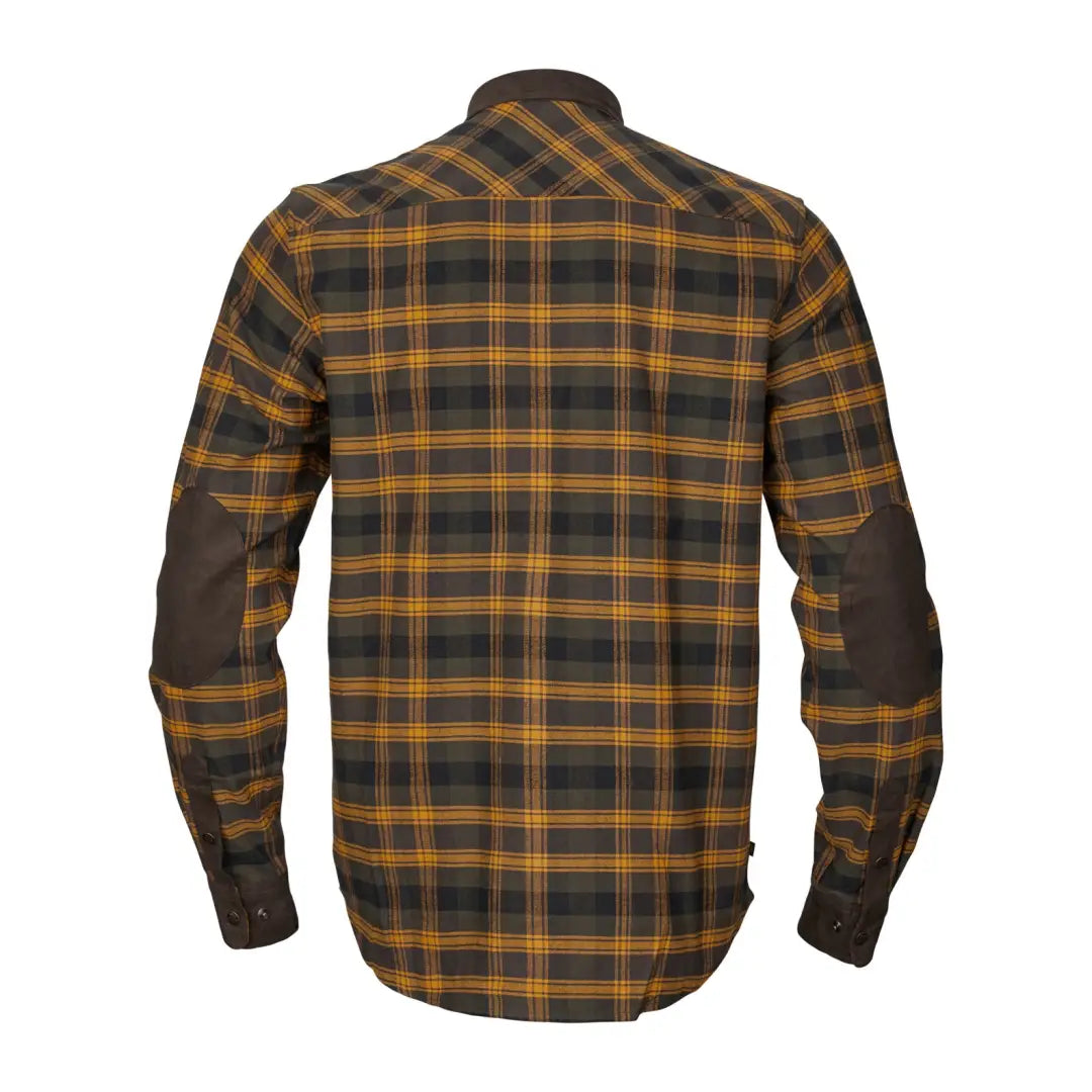 Härkila Aivak long sleeve shirt with plaid design, perfect for country hunting clothing