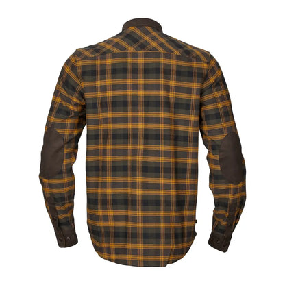 Härkila Aivak long sleeve shirt with plaid design, perfect for country hunting clothing