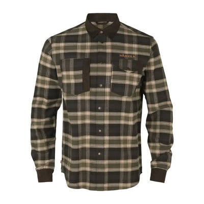 Härkila Aivak Long Sleeve Shirt in plaid, perfect for hunting and country clothing