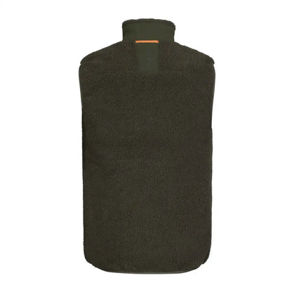 Olive green Härkila Fjell Polar Waistcoat fleece vest for outdoor adventures