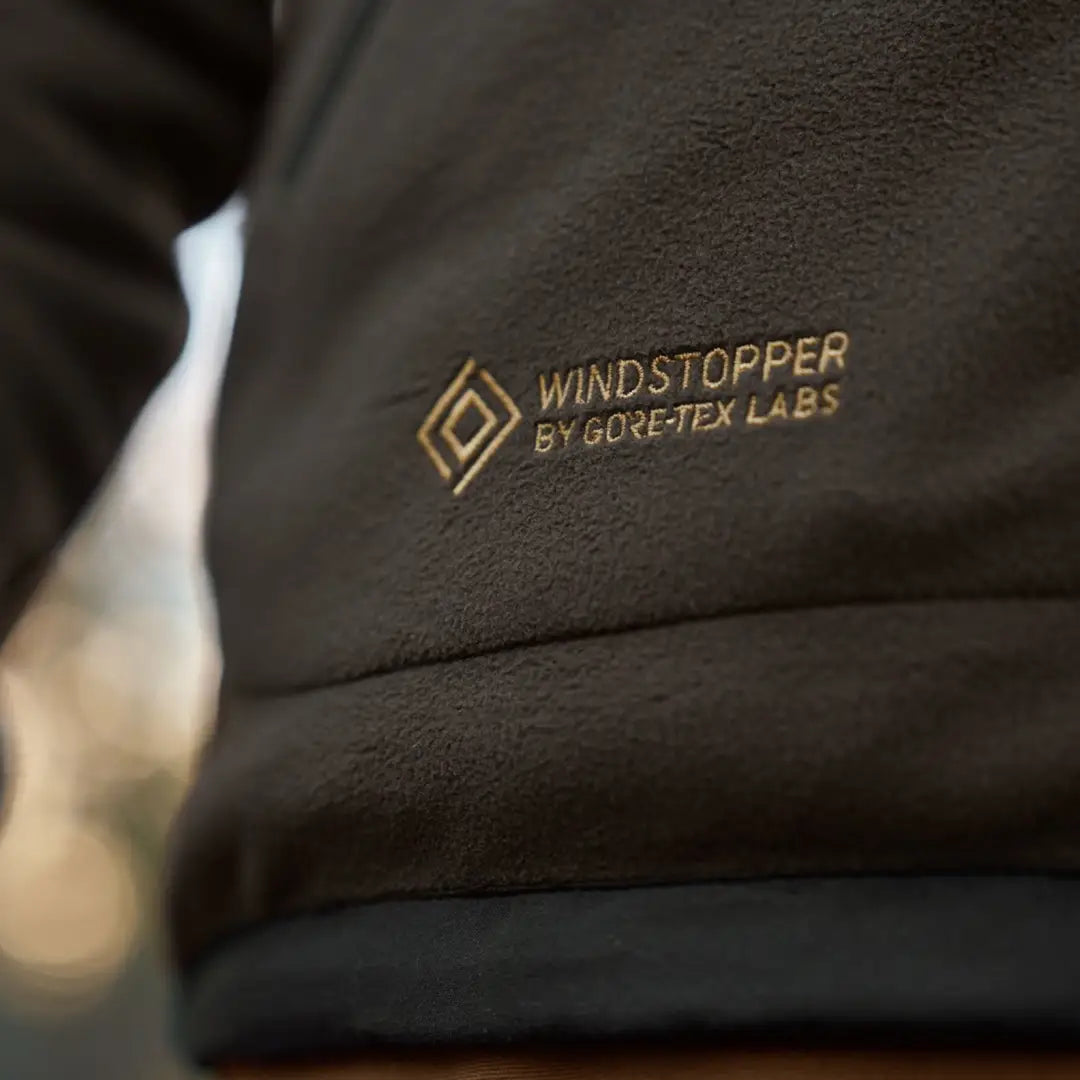 Brown Windstopper jacket from Härkila Kamko NOCTYX WSP reversible fleece line