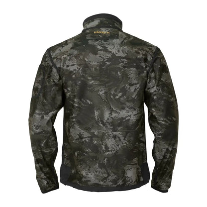 Camouflage pattern jacket from Härkila Kamko NOCTYX WSP Reversible Fleece collection
