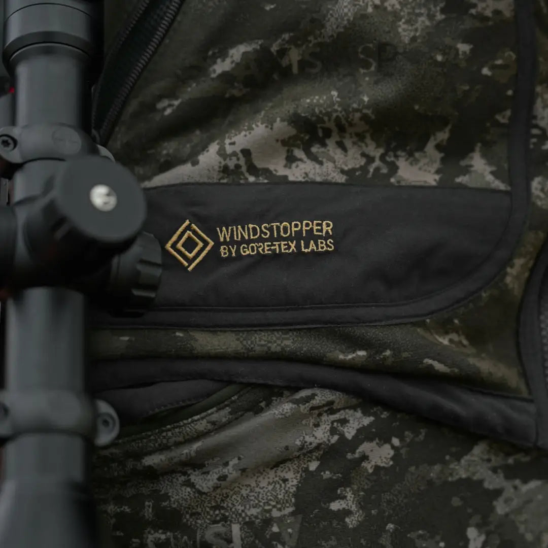 Camouflage Windstopper jacket from Härkila Kamko NOCTYX WSP Reversible Fleece Jacket