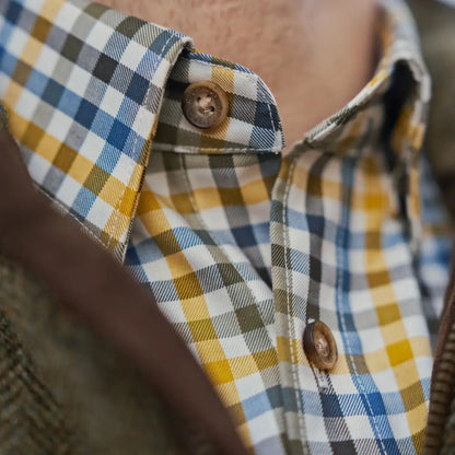 Härkila Milford Shirt plaid button-down for country clothing and hunting adventures