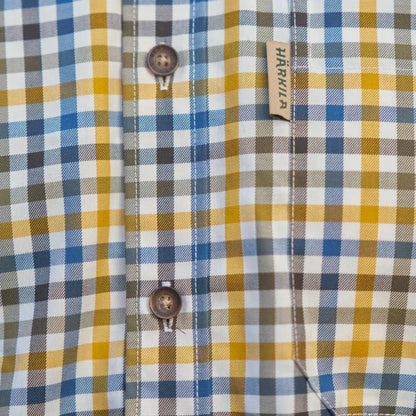 Checkered Härkila Milford Shirt perfect for country clothing and hunting adventures
