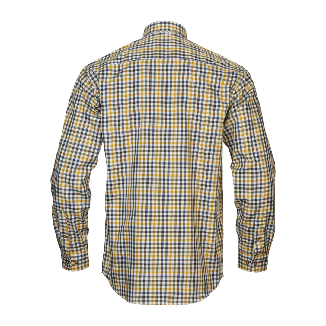Härkila Milford Shirt plaid long-sleeved country clothing ideal for hunting trips