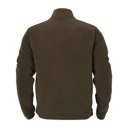 Olive green Härkila Sandhem Sherpa Fleece Jacket made of cozy sherpa fleece