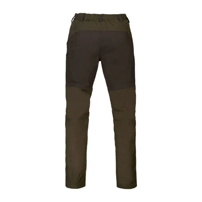 Olive green Harkila Fjell Trousers, perfect for country clothing and hunting adventures