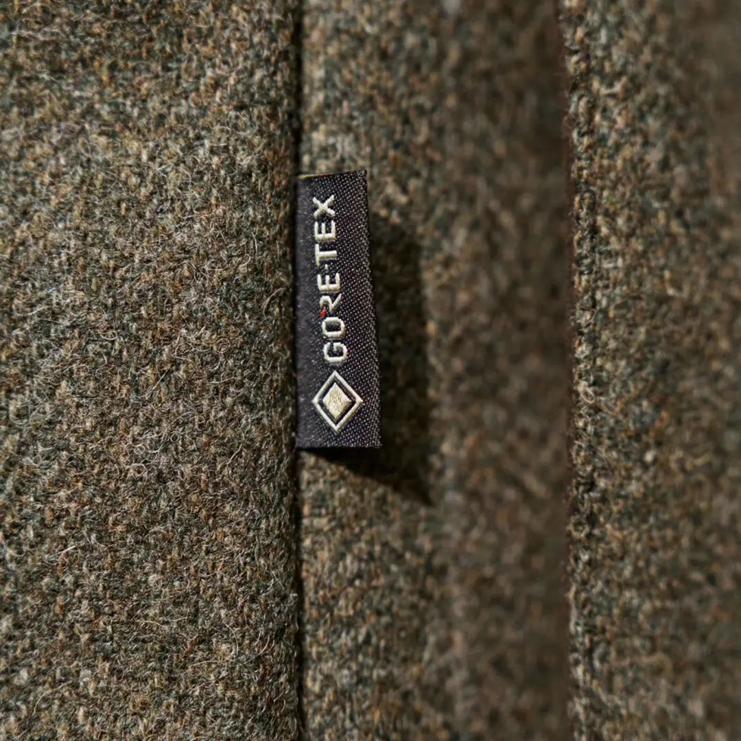 Gore-Tex fabric label on Harkila Kenmore GTX Jacket for waterproof protection