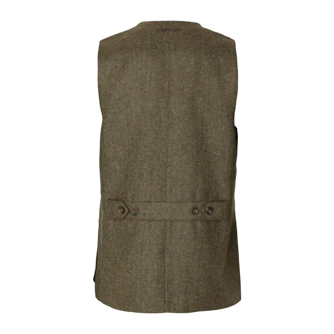 Olive green tweed vest from Harkila Kenmore Shooting Waistcoat collection
