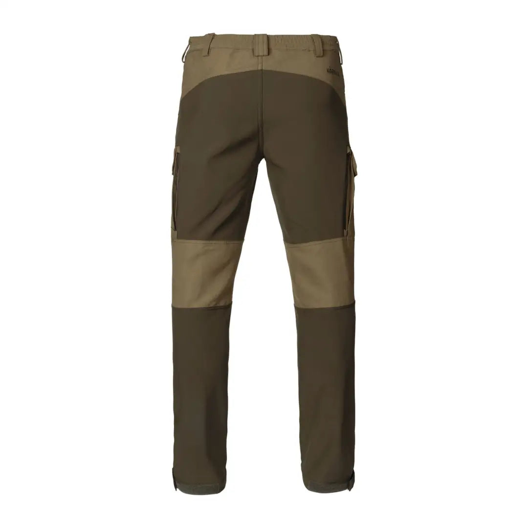 Two-tone outdoor härkila scandinavian trousers for rugged outdoor adventures