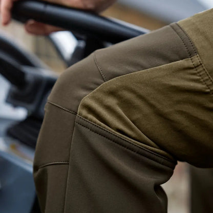 Olive green Harkila Scandinavian Trousers perfect for outdoor adventures