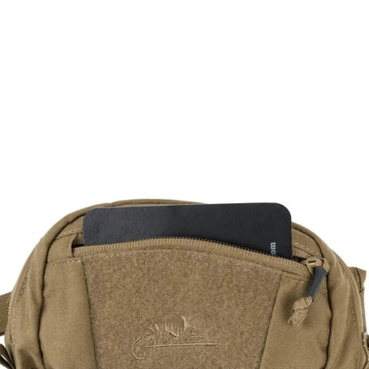 Tan Helikon-Tex Possum Cordura Waist Pack for country clothing and outdoor adventures